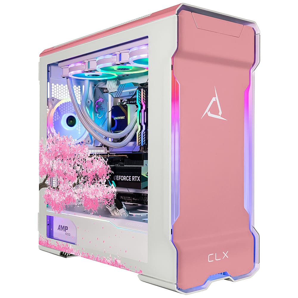 CLX RA Gaming Desktop Intel Core i9 13900KF 32GB DDR5 Memory GeForce RTX  4090 1TB NVMe SSD + 4TB HDD White/Pink TGMRAARTZ3104WX - Best Buy