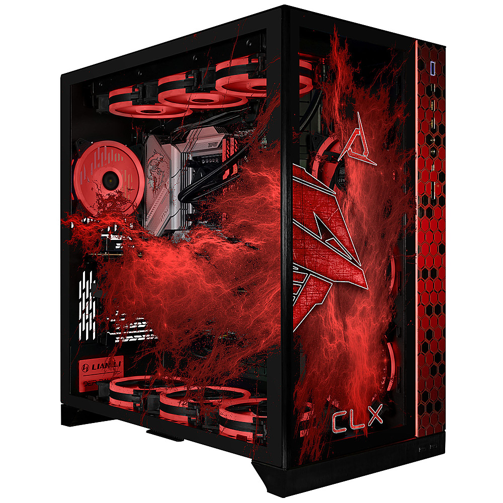 CLX RA Gaming Desktop Intel Core i9 13900KF 32GB DDR5 Memory GeForce RTX  4090 1TB NVMe SSD + 4TB HDD Black/Red TGMRAARTZ3103BR - Best Buy