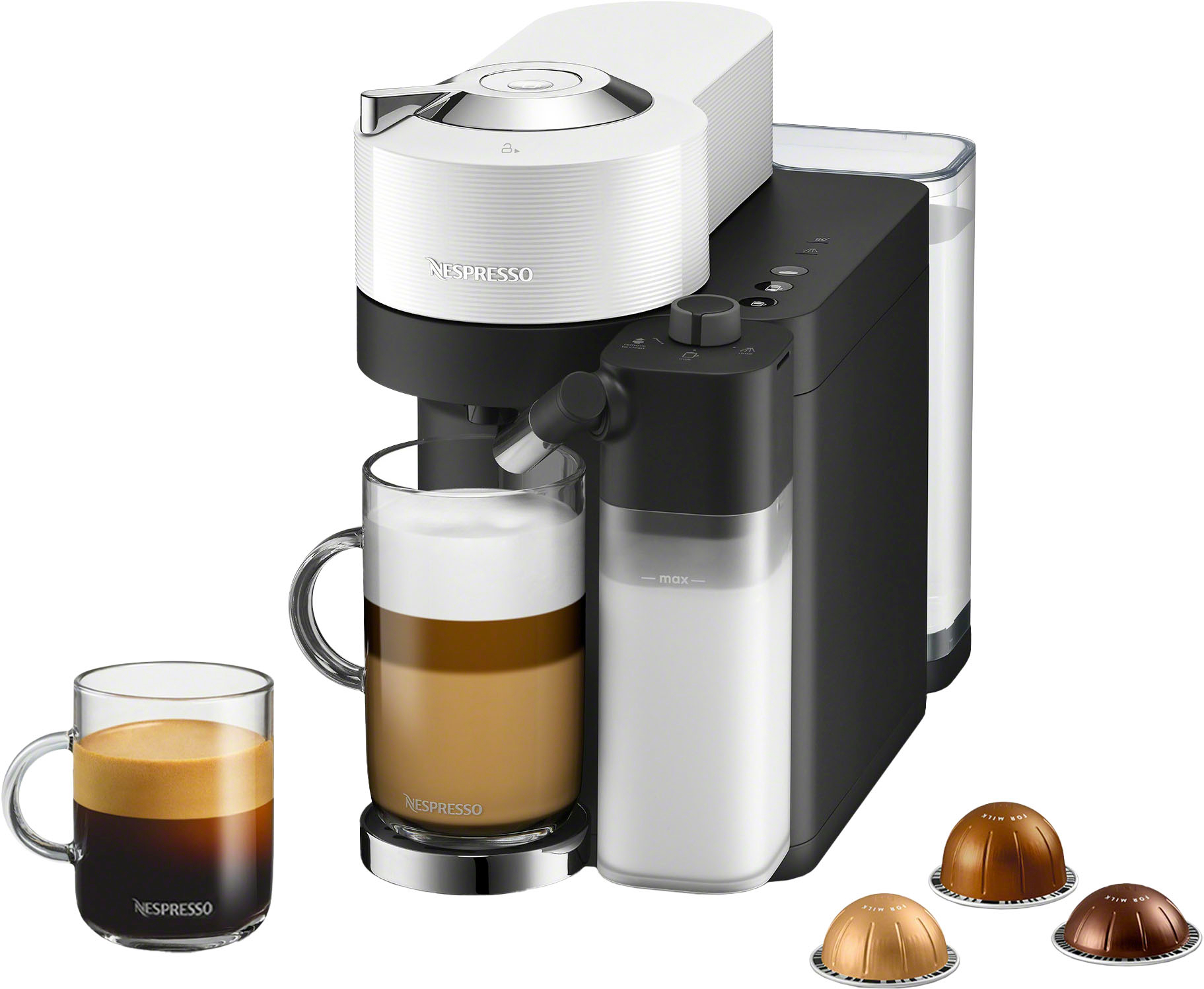 Nespresso Vertuo Next Coffee and Espresso Machine by De'Longhi - Gray