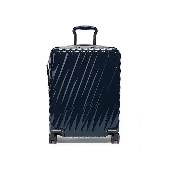 TUMI 19 Degree Continental 24 Expandable 4 Wheeled Spinner Suitcase Navy 139684 1596 Best Buy