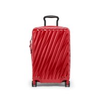 TUMI - 19 Degree Continental 24" Expandable 4 Wheeled Spinner Suitcase - Red - Front_Zoom