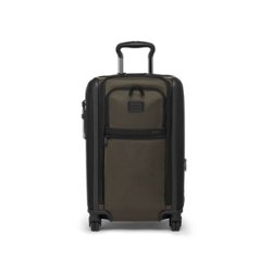TUMI - Alpha International Dual Access 4 Wheeled Spinner Suitcase - Olive Night - Front_Zoom