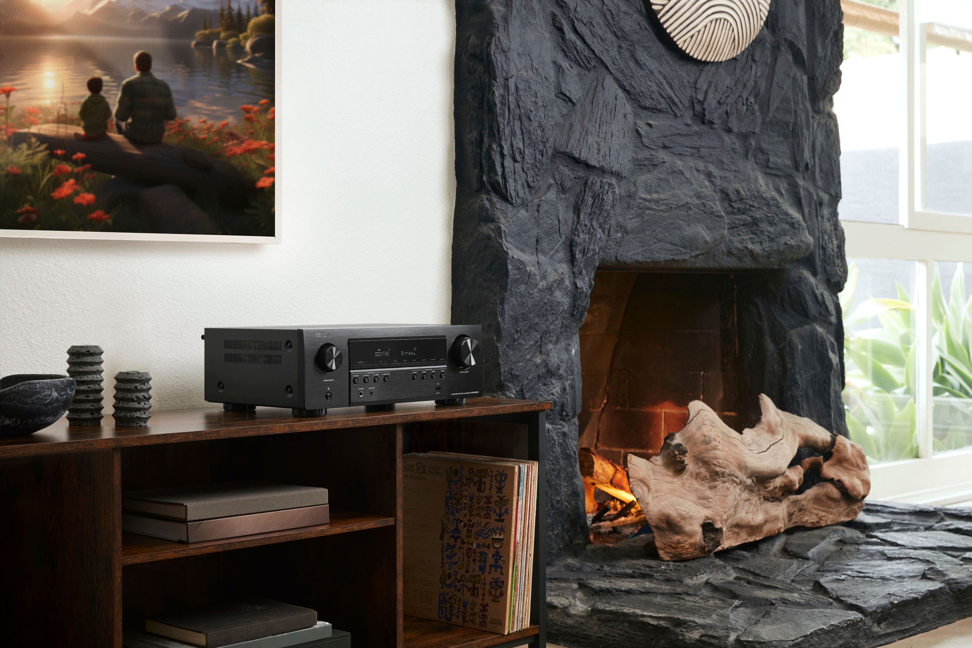 Alt View 14. Denon - AVR-S670H (75W X 5) 5.2-Ch. with HEOS 8K Ultra HD and HDR Compatible AV Home Theater Receiver with Alexa - Black.