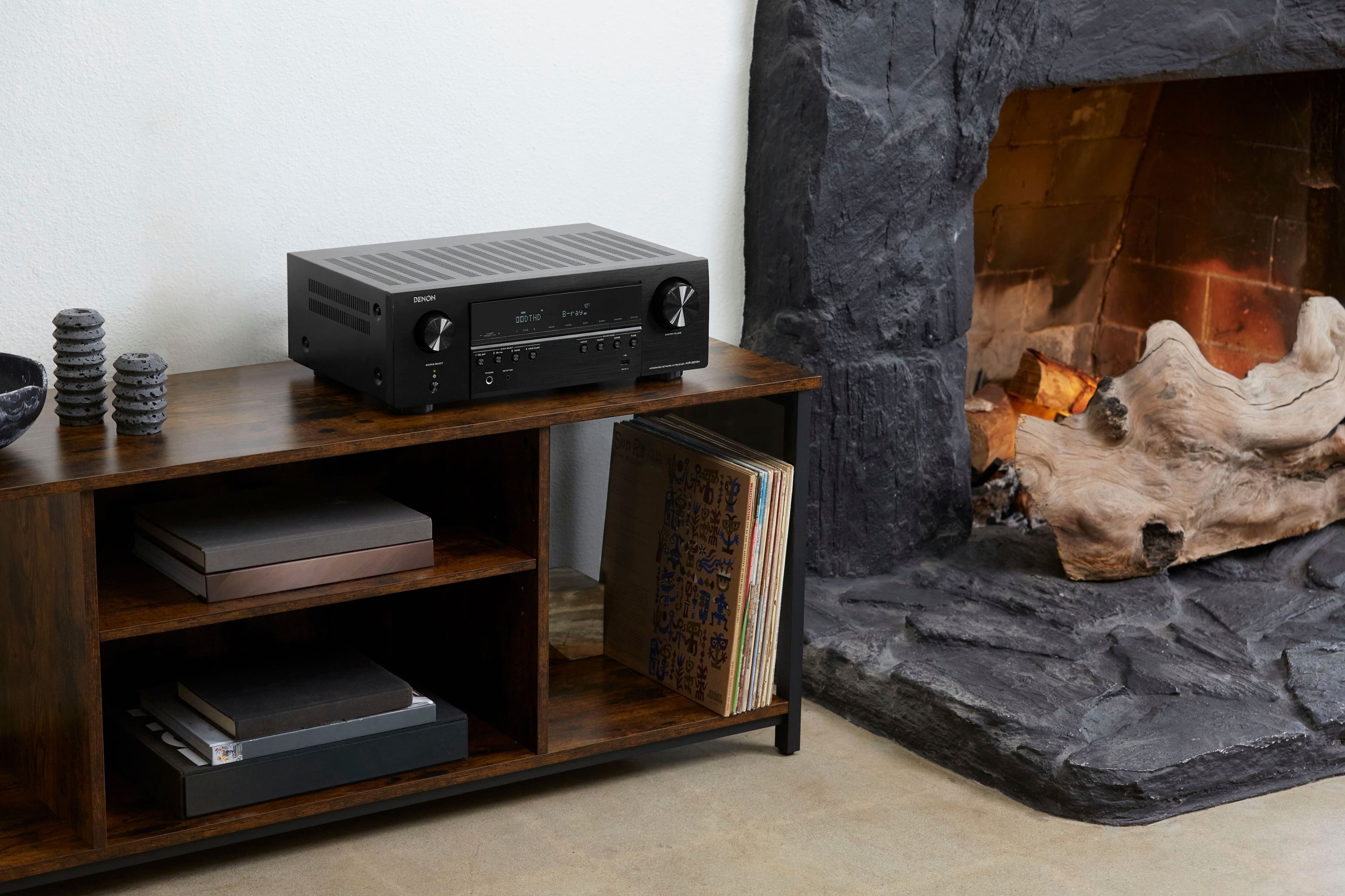 Alt View 15. Denon - AVR-S670H (75W X 5) 5.2-Ch. with HEOS 8K Ultra HD and HDR Compatible AV Home Theater Receiver with Alexa - Black.