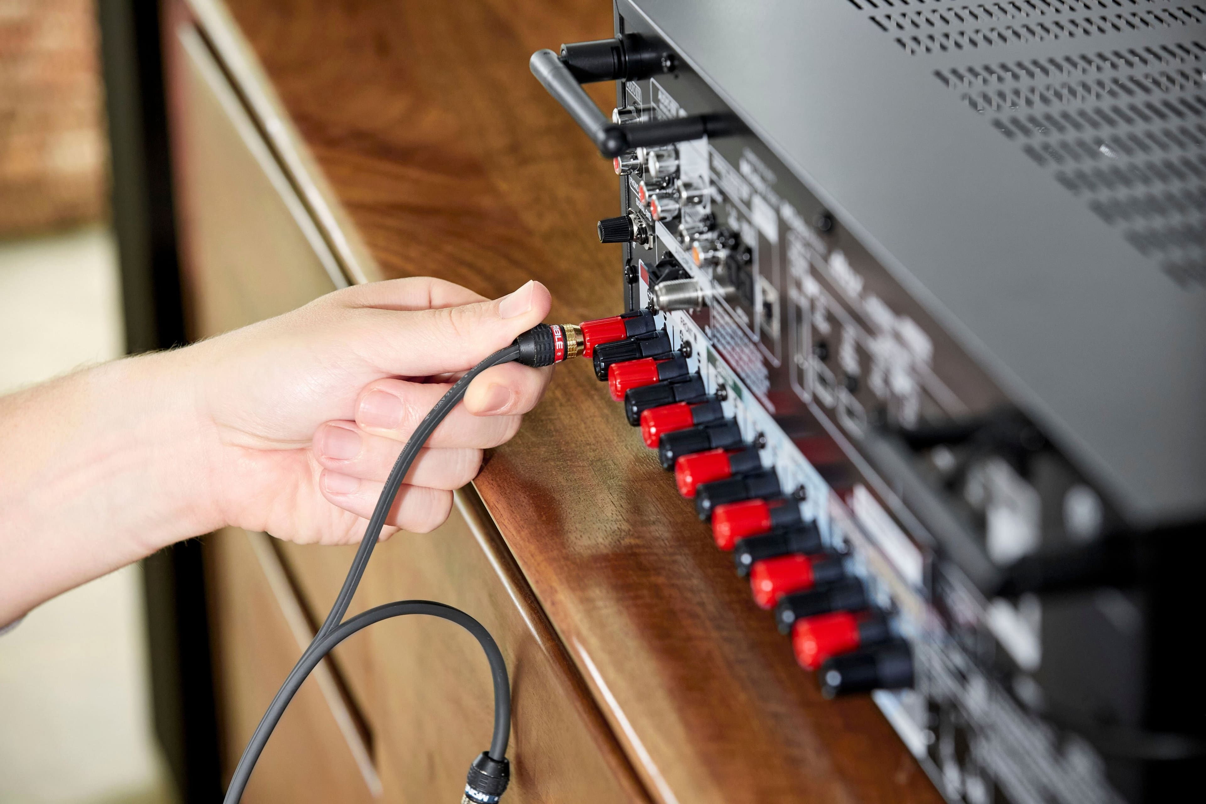 Alt View 15. Denon - AVR-S770H (75W X 7) 7.2-Ch. with HEOS and Dolby Atmos 8K Ultra HD HDR Compatible AV Home Theater Receiver with Alexa - Black.