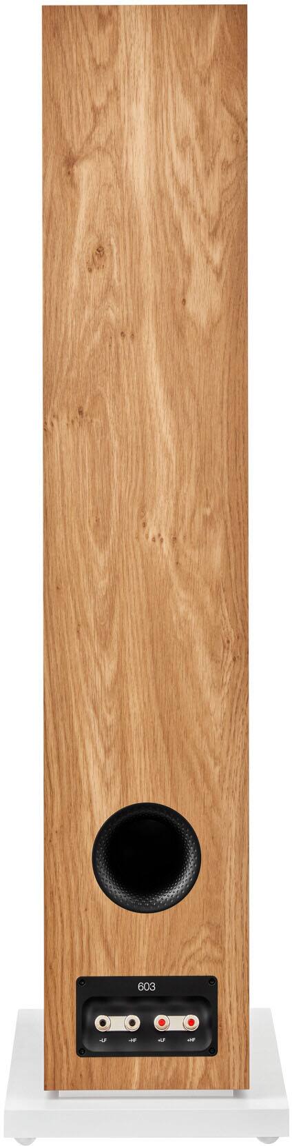 Alt View 11. Bowers & Wilkins - 600 S3 Series 3-Way Floorstanding Loudspeaker (Each) - Oak.