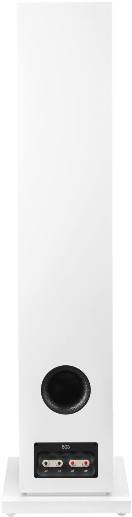 Alt View 11. Bowers & Wilkins - 600 S3 Series 3-Way Floorstanding Loudspeaker (Each) - White.