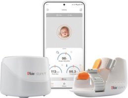 Masimo - Stork Vitals Baby Monitoring System with Smart Hub and Boot with Built-in Blood Oxygen and Pulse Rate Sensor - White - Front_Zoom