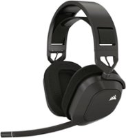CORSAIR - HS80 MAX Wireless Gaming Headset for PC, PS5, PS4 - Steel Gray - Front_Zoom