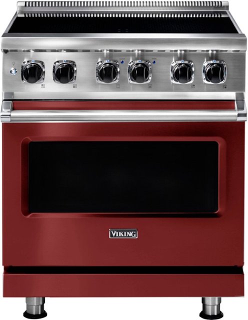 Viking 5 Series 4.7 Cu. Ft. Freestanding Electric Induction Range Reduction  Red VIR53024BRE - Best Buy