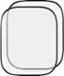Alt View 11. Insignia™ - Tempered Glass Screen Protectors for Apple Watch Ultra 49mm (2-Pack) - Clear.