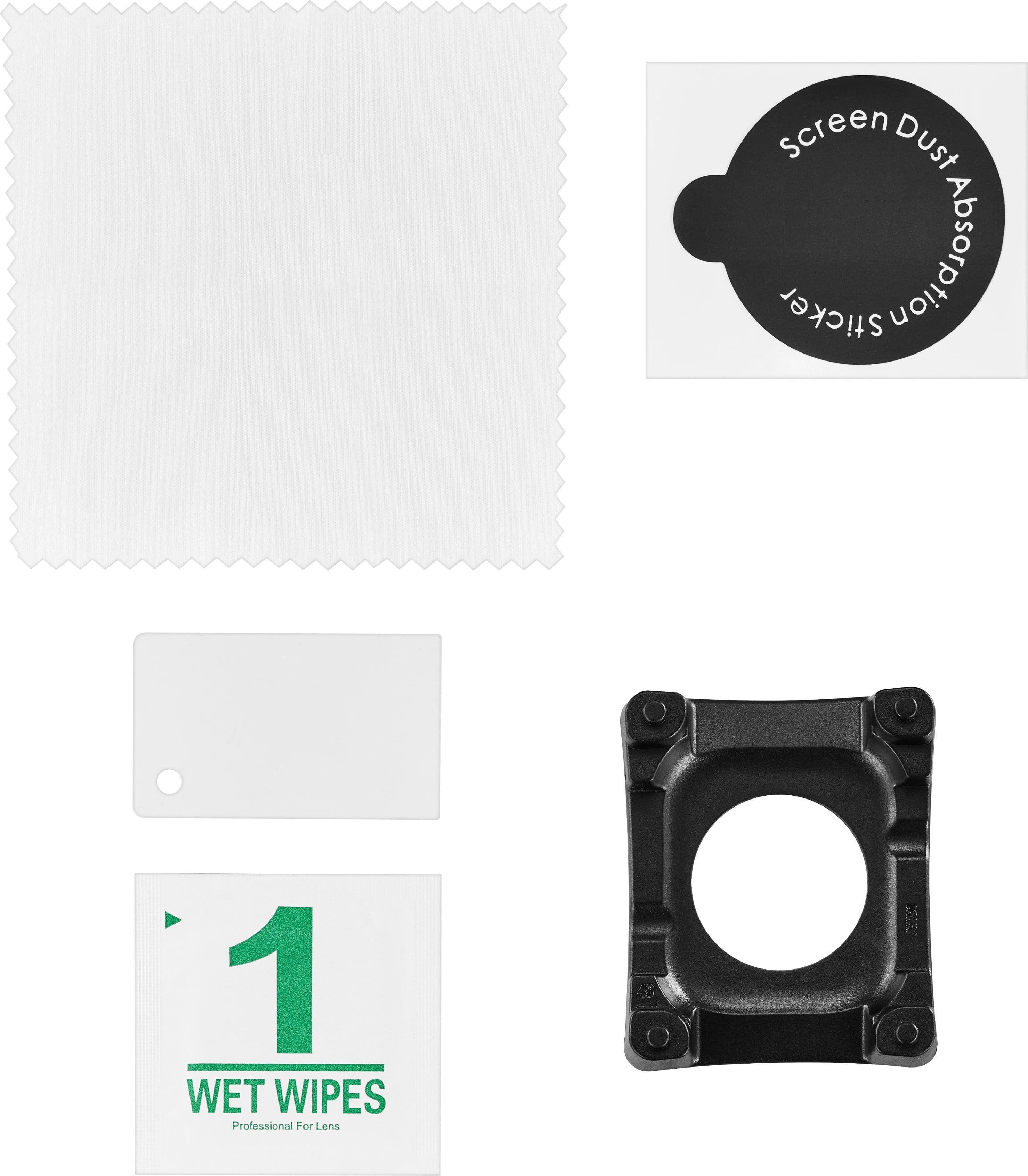 Alt View 12. Insignia™ - Tempered Glass Screen Protectors for Apple Watch Ultra 49mm (2-Pack) - Clear.