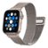 Left Zoom. Insignia™ - Stainless Steel Mesh Band for Apple Watch 38mm, 40mm and 41mm (All Series) - Champagne.