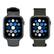 Alt View 11. Insignia™ - Silicone and Nylon Bands for Apple Watch 42mm, 44mm, 45mm and Apple Watch Ultra 49mm (2-Pack) - Gray/Olive Green.
