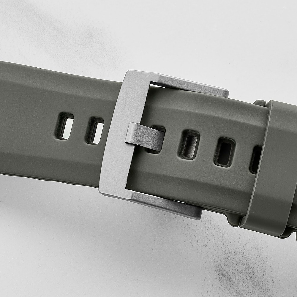 Alt View 15. Insignia™ - Rugged Silicone Band for Apple Watch 42mm, 44mm, 45mm and Apple Watch Ultra 49mm (All Series) - Green.