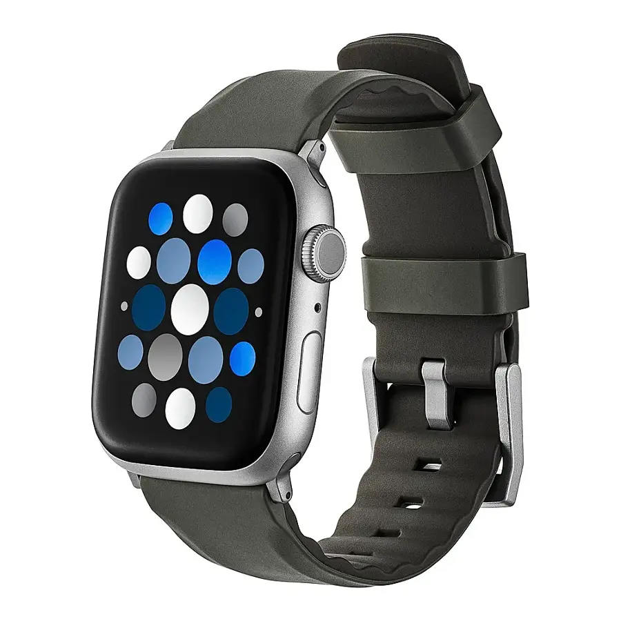 Insignia™ Rugged Silicone Band for Apple Watch 44mm, 45mm, 46mm Series