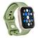 Angle. Insignia™ - Silicone Band for Apple Watch 38mm, 40mm and 41mm (All Series) - Cool Matcha.
