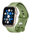 Left Zoom. Insignia™ - Silicone Band for Apple Watch 38mm, 40mm and 41mm (All Series) - Cool Matcha.