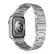 Alt View 12. Insignia™ - Stainless Steel Link Band for Apple Watch 42mm, 44mm, 45mm and Apple Watch Ultra 49mm (All Series) - Silver.