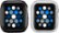 Alt View 13. Insignia™ - Bumper Cases for Apple Watch 41mm (2-Pack) - Black/Clear.