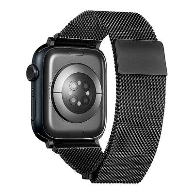 Insignia™ Stainless Steel Mesh Band for Apple Watch 44mm Insignia™ Stainless Steel Mesh Band for Apple Watch 44mm