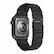 Alt View 12. Insignia™ - Stainless Steel Link Band for Apple Watch 42mm, 44mm, 45mm and Apple Watch Ultra 49mm (All Series) - Black.