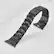Alt View 15. Insignia™ - Stainless Steel Link Band for Apple Watch 42mm, 44mm, 45mm and Apple Watch Ultra 49mm (All Series) - Black.