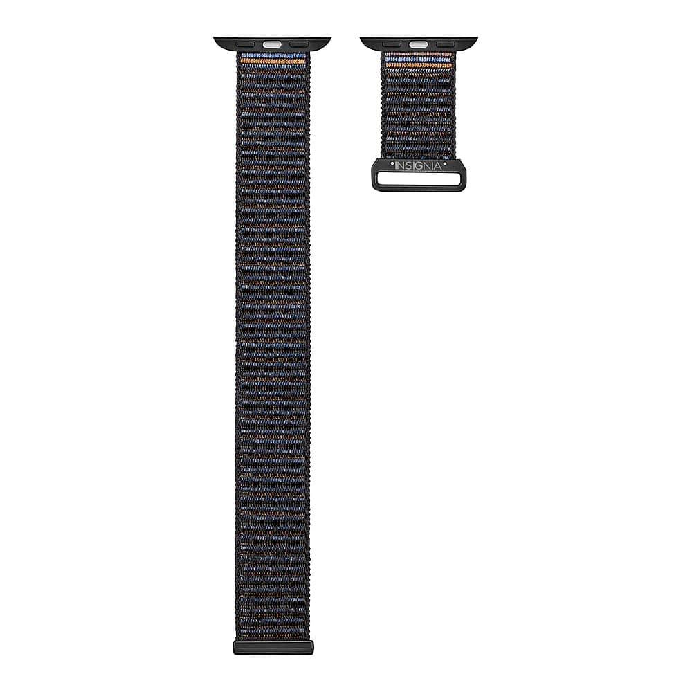 Alt View 13. Insignia™ - Active Nylon Band for Apple Watch 38mm, 40mm and 41mm (All Series) - Black.