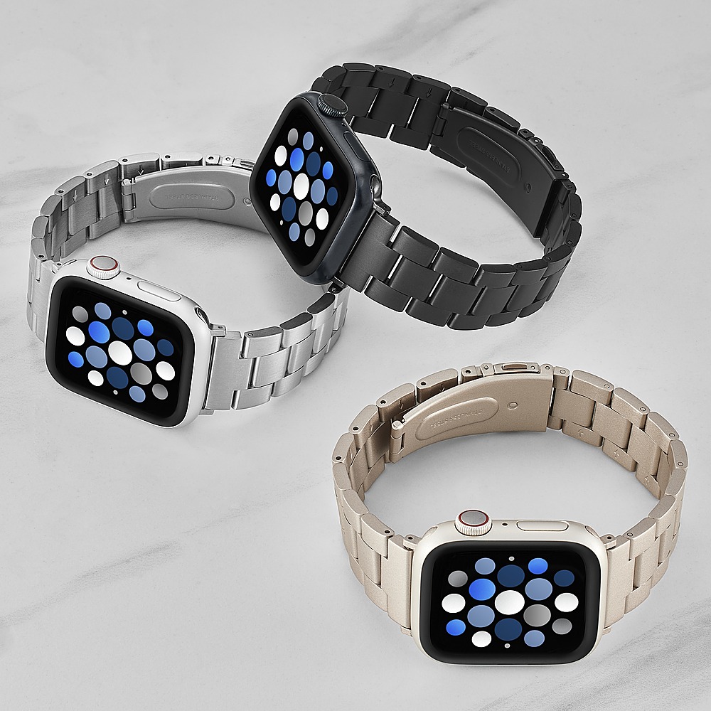 Burnana Concept Indigo Stainless Steel Band For Apple Watch
