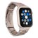 Angle. Insignia™ - Stainless Steel Link Band for Apple Watch 42mm, 44mm, 45mm and Apple Watch Ultra 49mm (All Series) - Champagne.