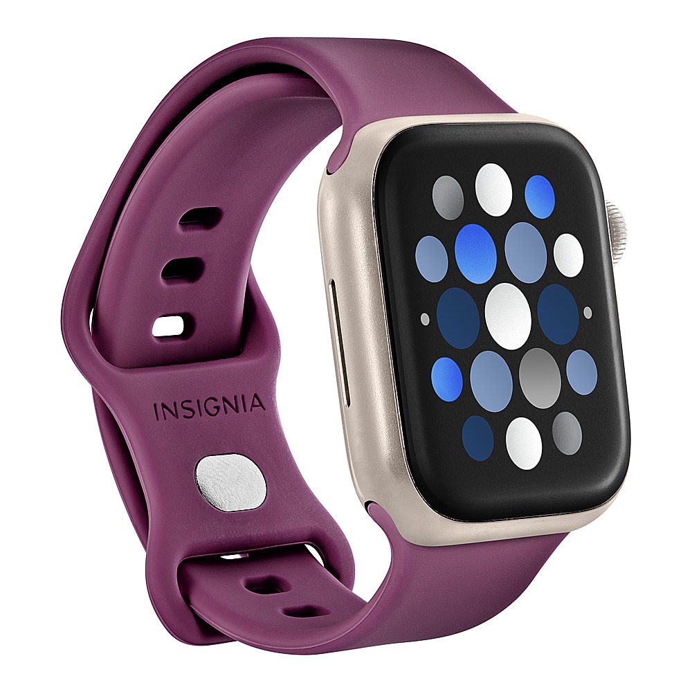 Insignia™ Silicone Band for Apple Watch 38mm, 40mm and 41mm (All Series)  Astro Dust NS-AWSBAST41 - Best Buy