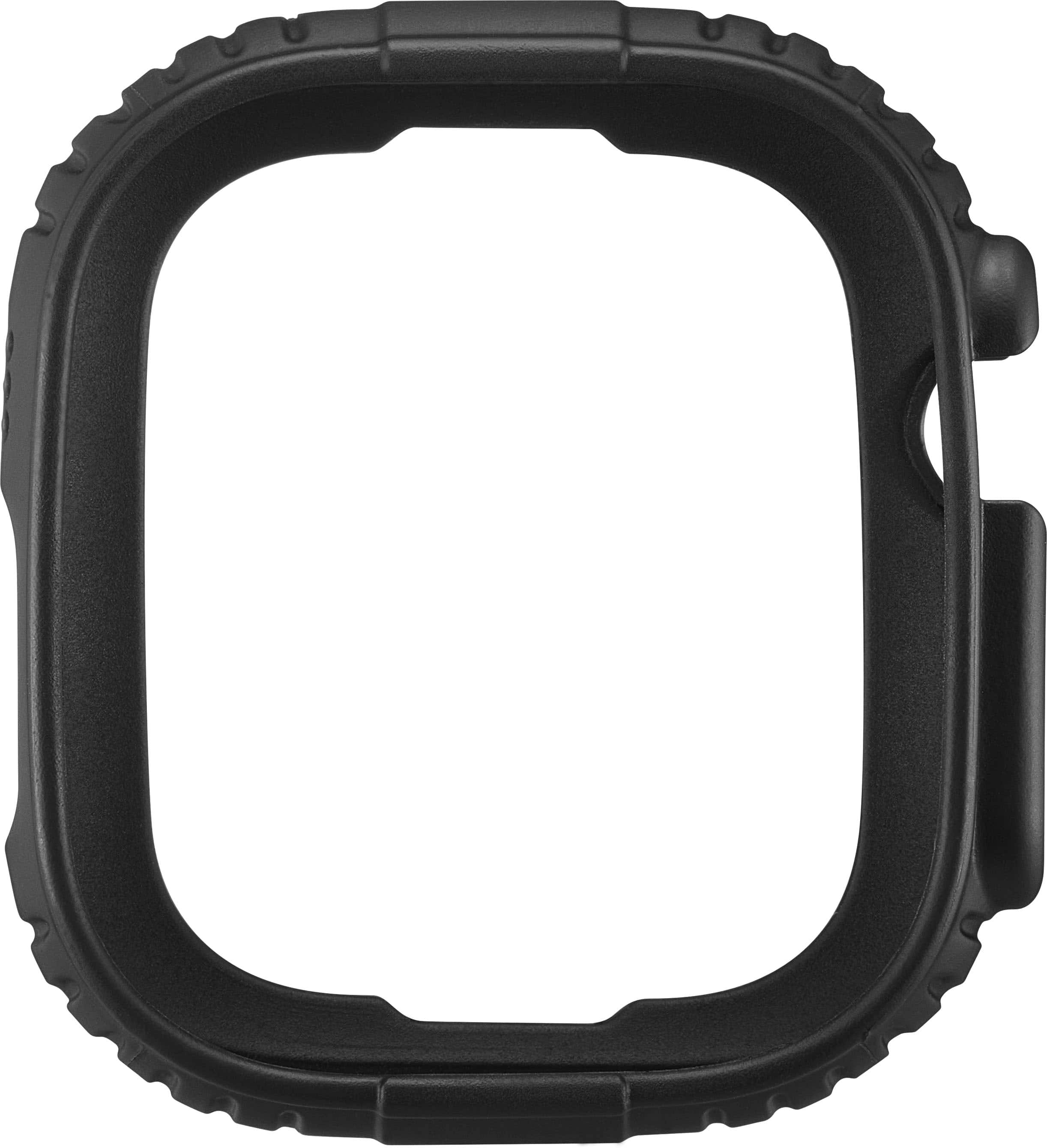 Alt View 11. Insignia™ - Rugged Bumper Case for Apple Watch Ultra 49mm - Black.