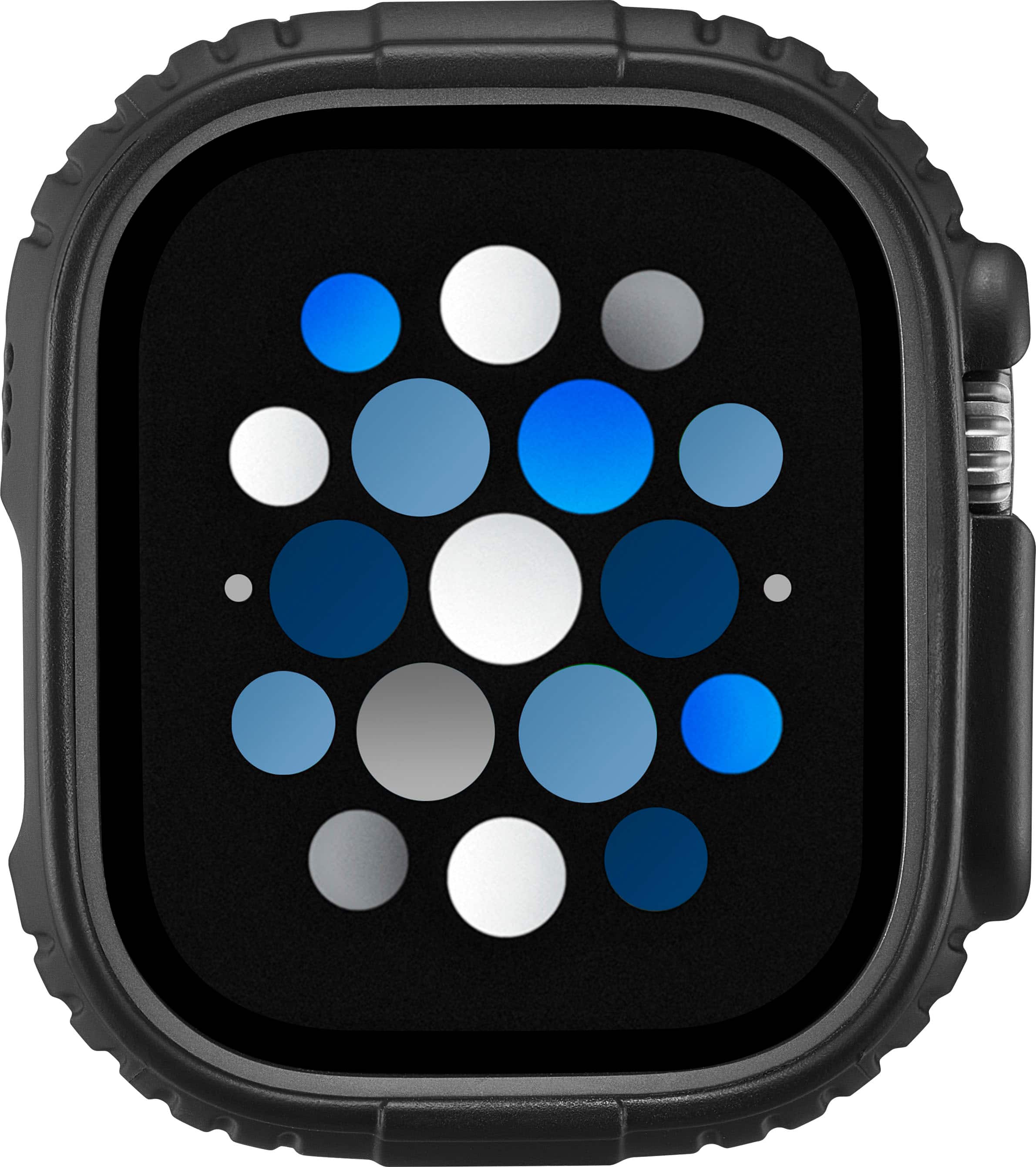 Alt View 13. Insignia™ - Rugged Bumper Case for Apple Watch Ultra 49mm - Black.