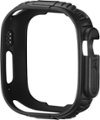 Left Zoom. Insignia™ - Rugged Bumper Case for Apple Watch Ultra 49mm - Black.