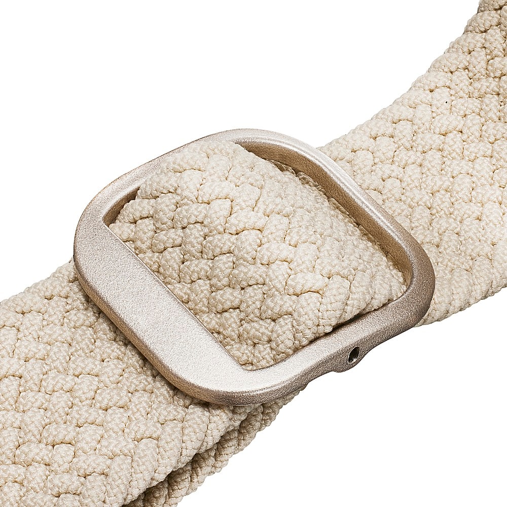 Alt View 14. Insignia™ - Braided Nylon Band for Apple Watch 38mm, 40mm and 41mm (All Series) - Stone.
