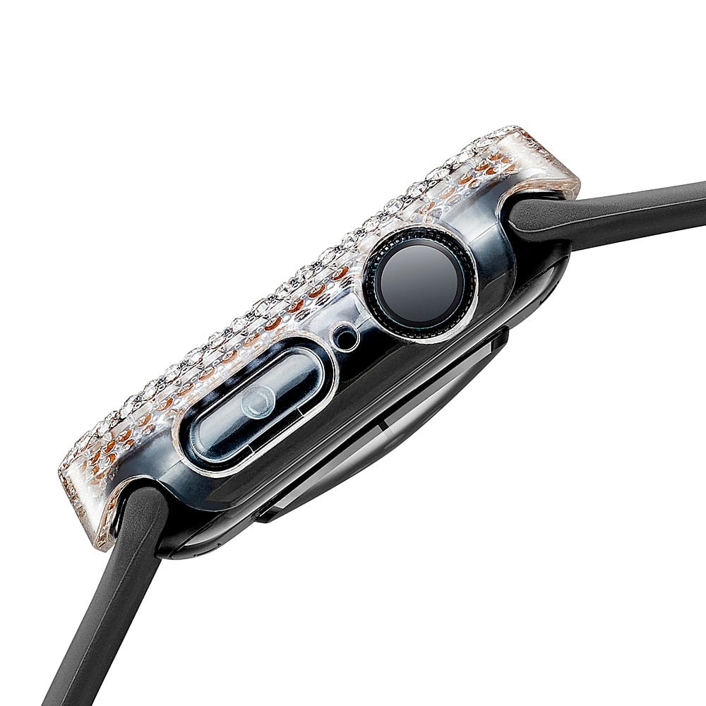 Alt View 15. Insignia™ - Bumper Cases for Apple Watch 41mm (2-Pack) - Bling/Champagne.