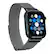 Angle. Insignia™ - Stainless Steel Mesh Band for Apple Watch 38mm, 40mm and 41mm (All Series) - Black.
