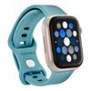 Insignia™ - Silicone Band for Apple Watch 38mm, 40mm and 41mm (All Series) - Teal