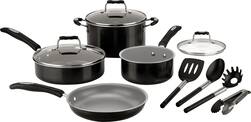 Cuisinart - Ceramic Nonstick 11 PC Cookware Set - Black - Alt_View_Zoom_11
