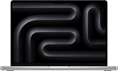 Apple - MacBook Pro 14" Laptop - M3 chip - 8GB Memory - 10-core GPU - 1TB SSD (Latest Model) - Silver - Silver - Front_Zoom