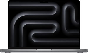 Apple - MacBook Pro 14" Laptop - M3 chip - 8GB Memory - 10-core GPU - 1TB SSD (Latest Model) - Space Gray - Front_Zoom