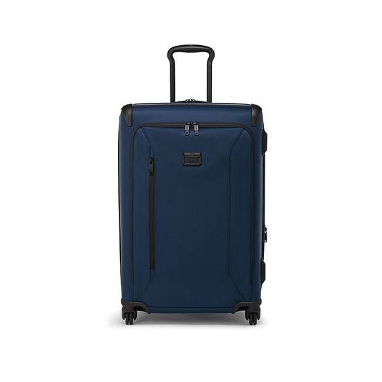 TUMI Aerotour Short Trip 28 Expandable 4 Wheeled Spinner Suitcase Navy 148896 1596 Best Buy