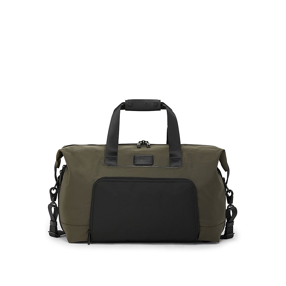 TUMI Alpha Double Expansion Satchel Olive Night 117344-9194 - Best Buy