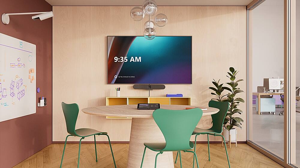 Alt View 14. Logitech - Rally Bar Huddle 4K Ultra HD Webcam for Business - Black.