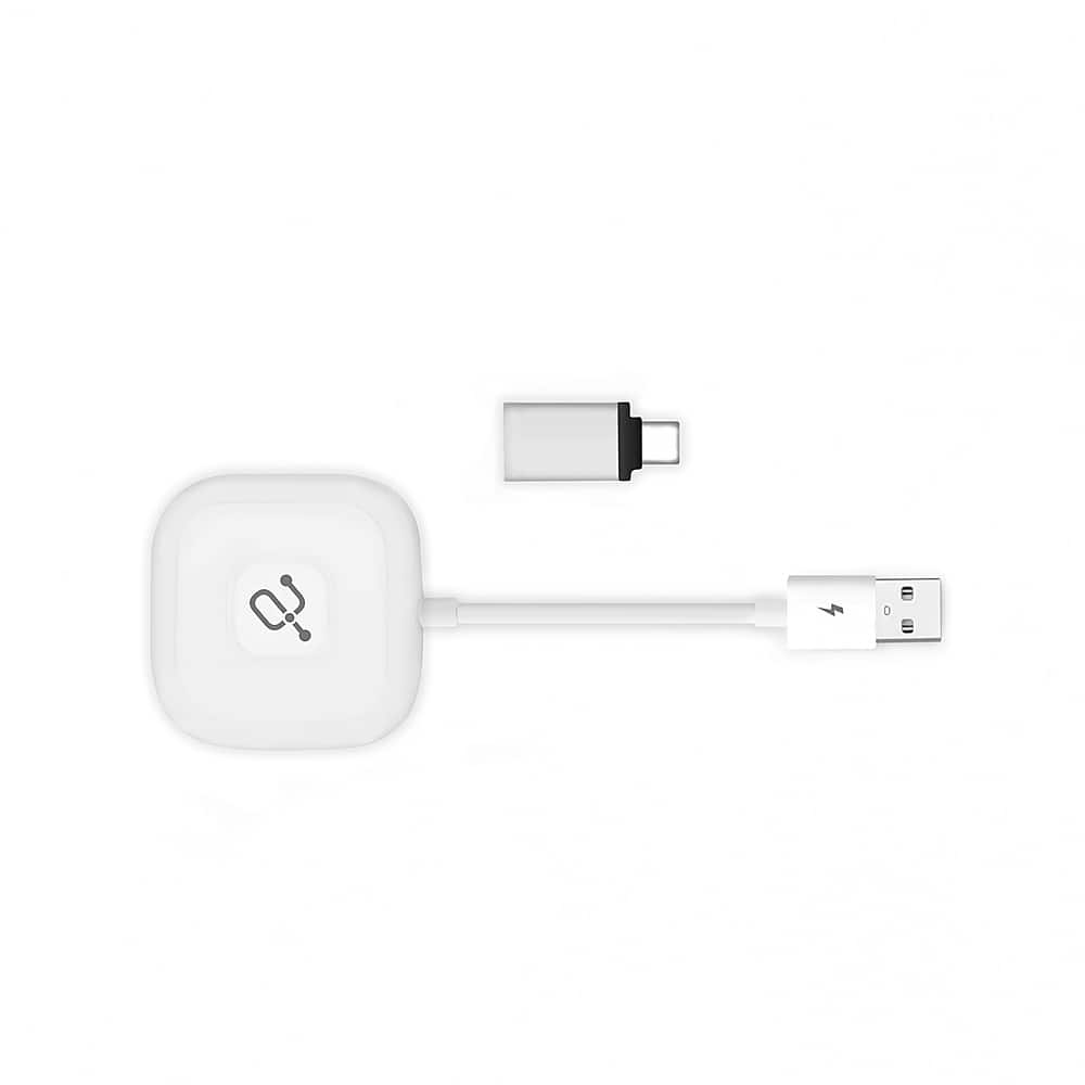 Alt View 13. Aluratek - Wireless Adapter for Apple CarPlay - White.