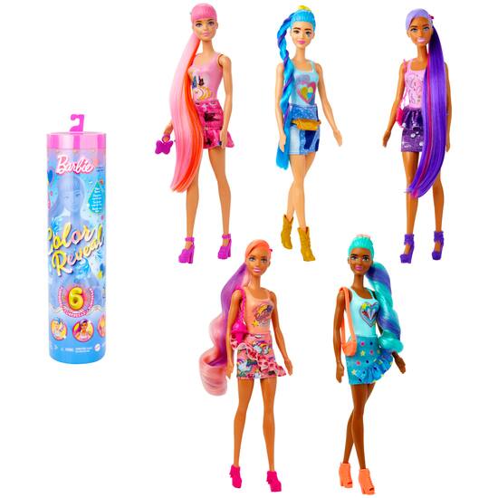 Color reveal discount barbie 7