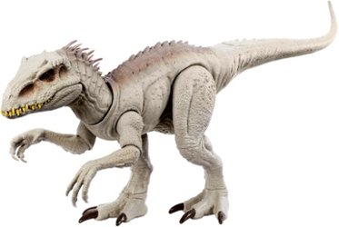 Jurassic World - Camuflage 'N Battle  Indominus Rex Dinosaur - Front_Zoom