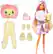 Angle. Barbie - Color Reveal Cozy Cute Tees Series Lion 11.5" Doll.