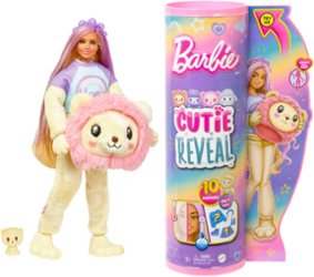 Barbie - Color Reveal Cozy Cute Tees Series Lion 11.5" Doll - Front_Zoom