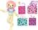 Left. Barbie - Color Reveal Cozy Cute Tees Series Lion 11.5" Doll.